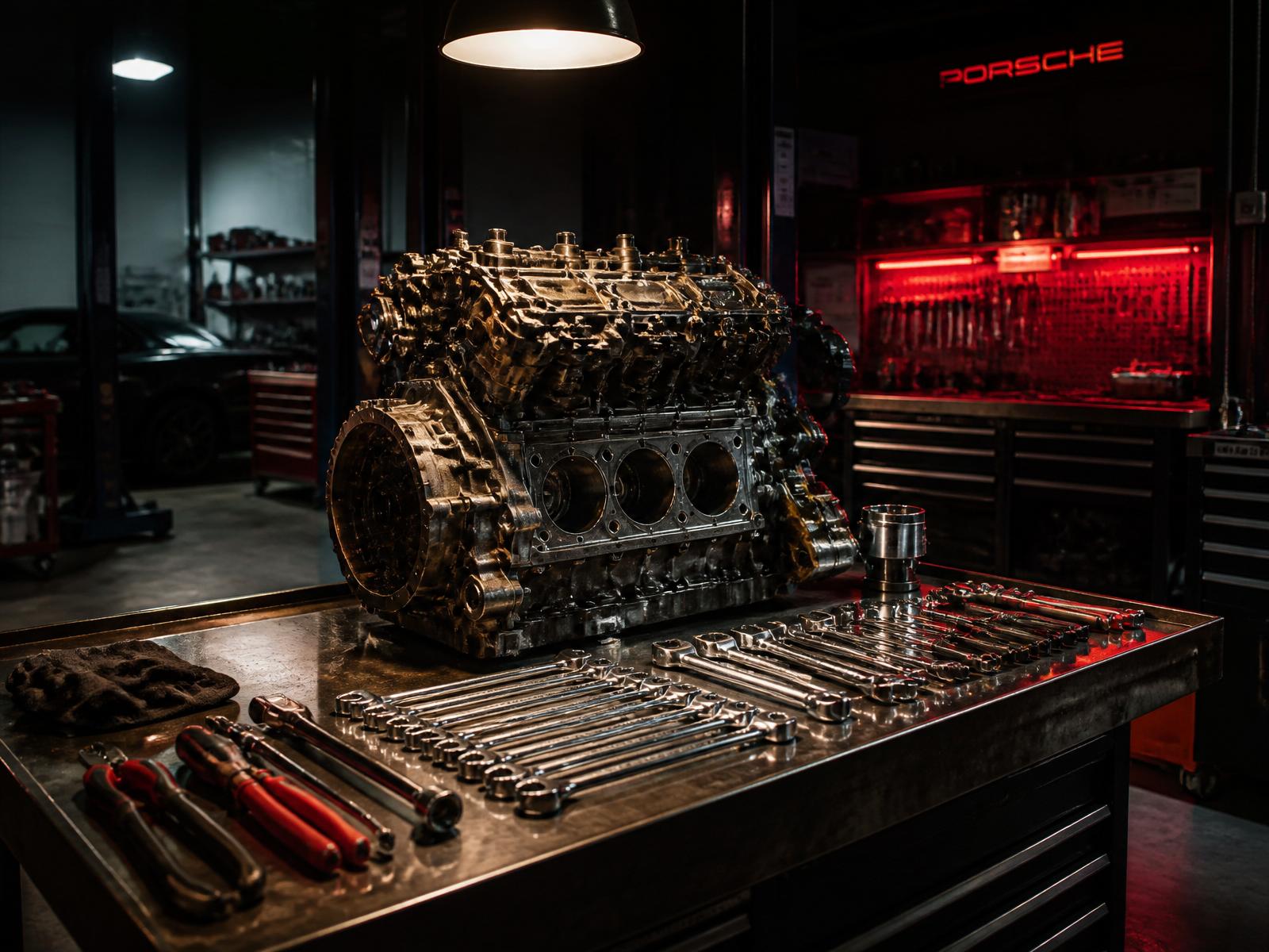 Illustration of used engines