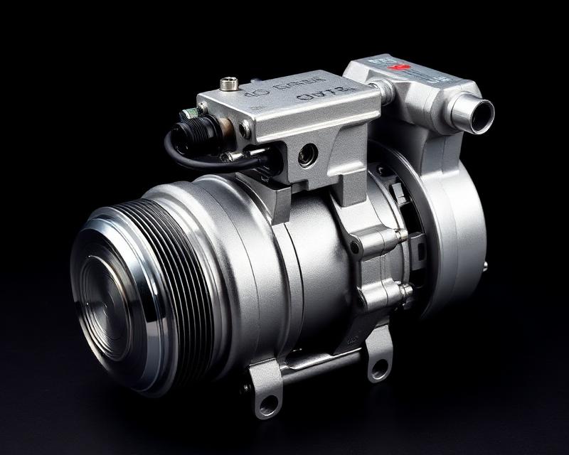 Illustration of an AC compressor