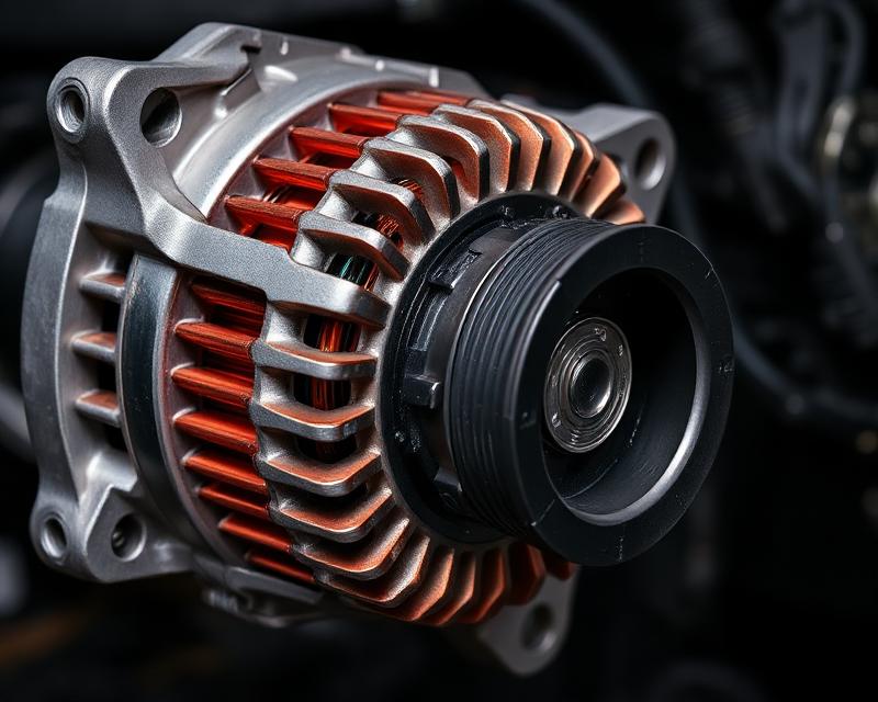 Illustration of an alternator