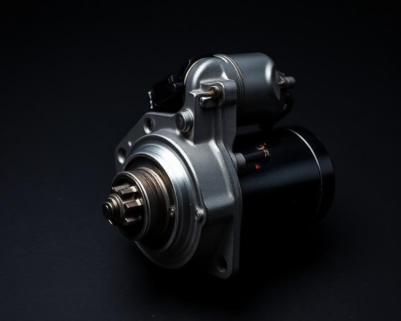 Illustration of a starter motor